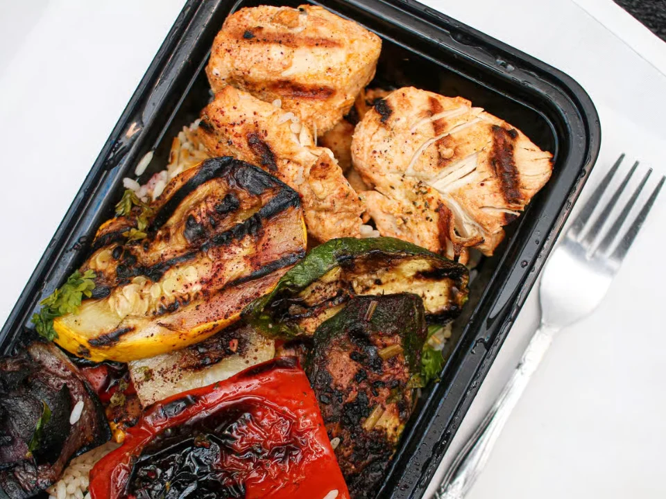 Chicken Kabob - Grilled marinated chicken kabob